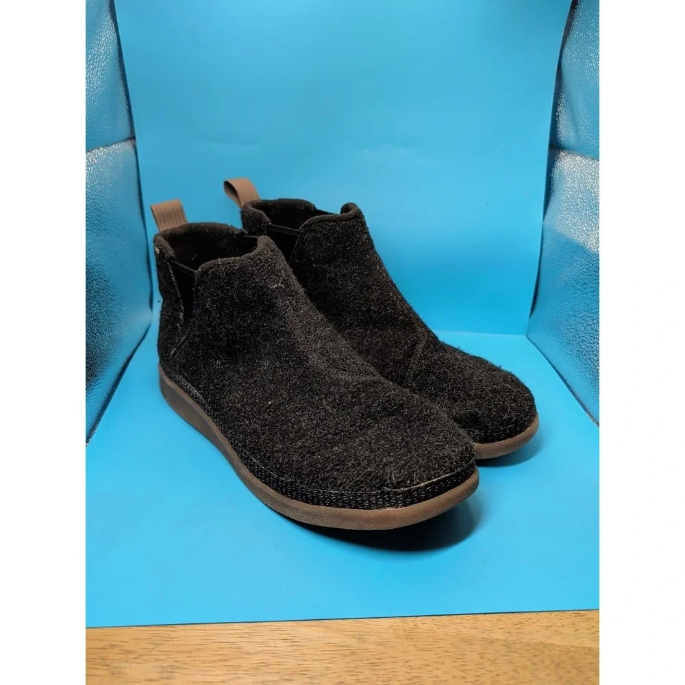 Chaco Men's‎ Revel Black Chelsea Boots JCH107491 Used